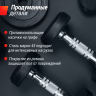 Гантель круглая UNIX FIT PRO обрезиненная 42,5 кг DBRND42_5PBKx2