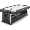 Игровой стол UNIX LINE ТРАНСФОРМЕР 4 в 1 (204х112 cм) Black GTM204X112BK